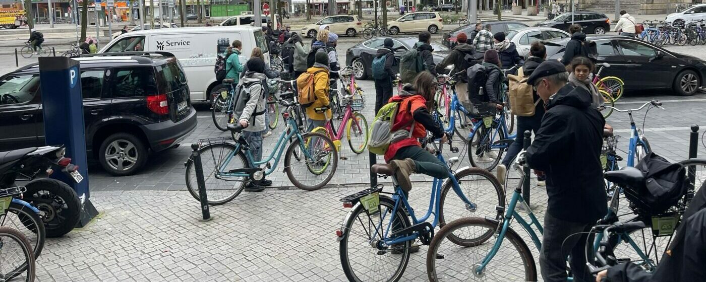 Gruppenbuchungen bis 100 Fahrräder